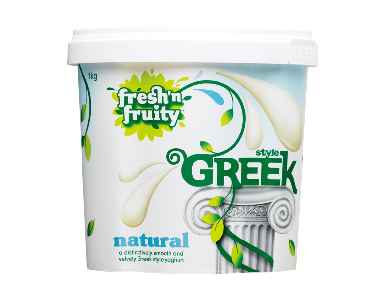 Fresh'n Fruity Greek Style Natural Yoghurt 1kg