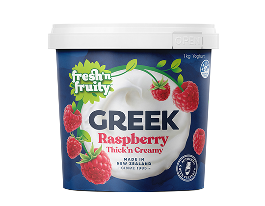 Fresh'n Fruity Greek Raspberry 1kg 