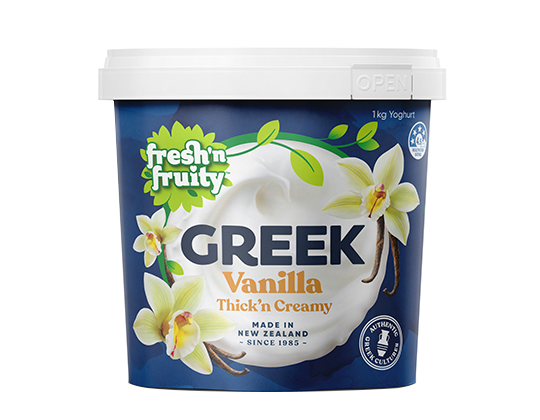 Fresh'n Fruity Greek Vanilla 1kg 