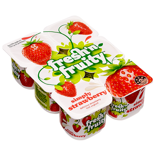 Fresh'n Fruity Simply Strawberry 6 pack