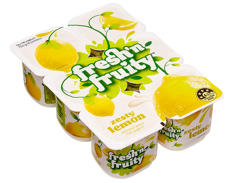 Fresh'n Fruity Zesty Lemon 6 pack