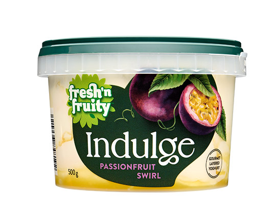 Fresh'n Fruity Indulge Passionfruit Swirl 500g